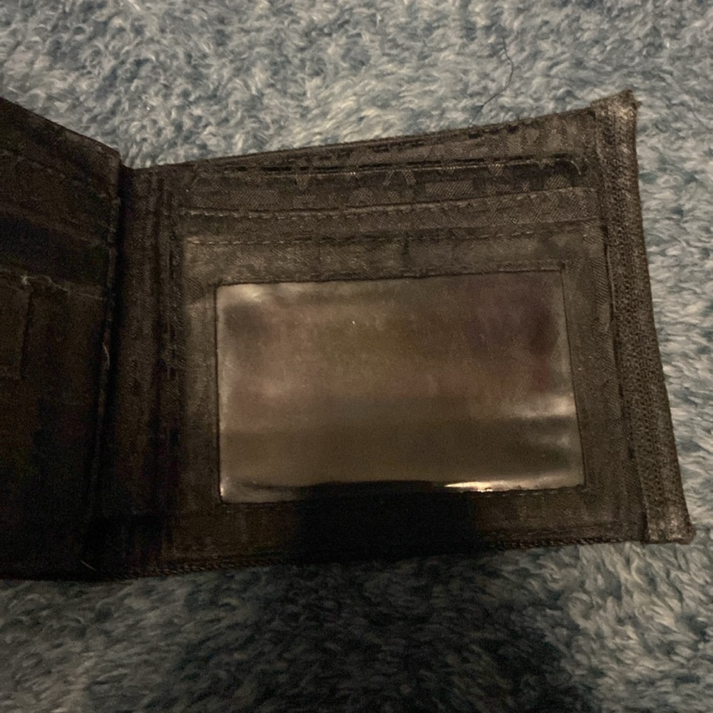 Harveys Seatbelt Billfold Black Wallet USA Made - Picture 4 of 5